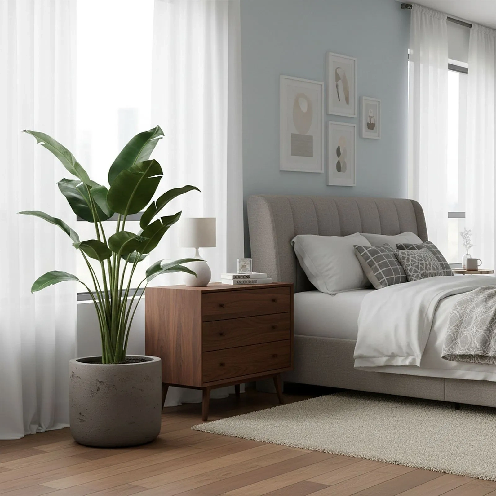 monumentalna duża donica kamienna Charlie XXL o fakturze mocha washed 44 cm