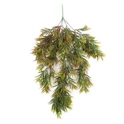 Sztuczny Asparagus wiszący 60 cm zielono-czerwony