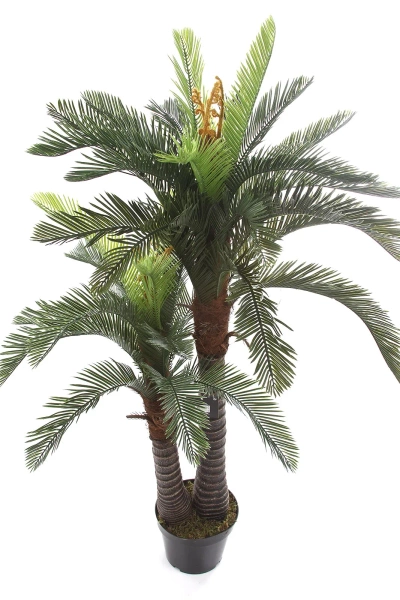 Sztuczna palma Cykas 150 cm 2 pnie