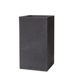 KUBE HIGH 40x40/70 donica kwadratowa wysoka granit