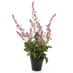 Sztuczna Szałwia fiołkowo-różowa 45 cm