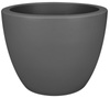 Pure Soft Round 40/31 antracytowa donica na kółkach