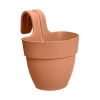 Vibia Easy Hanger S 24/27 doniczka na poręcz terakota