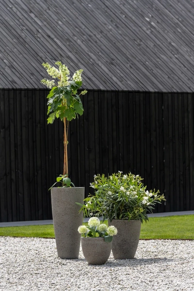 Dax XL 47/99,5 wysoka donica kamienna szarobrązowa