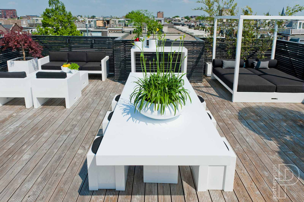 Tara XS 30/12 płaska osłonka biała połysk