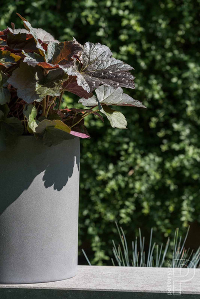 Max L 50/50 donica cylindryczna czarna