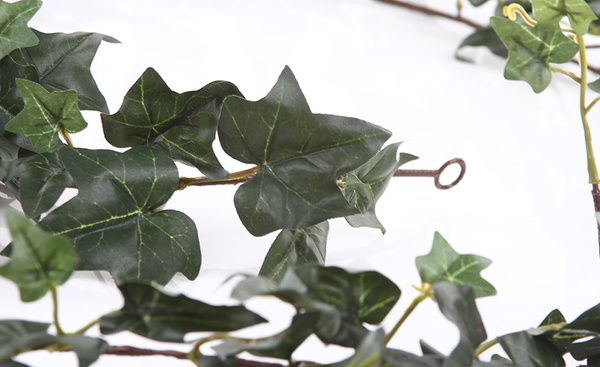 Sztuczny Bluszcz zwisający girlanda pnącze 180cm zielony gęsty