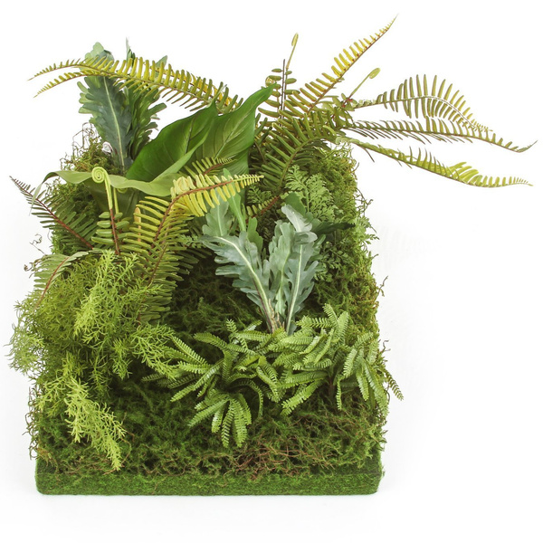 Sztuczna Zielona ściana Living Wall 40x60 cm