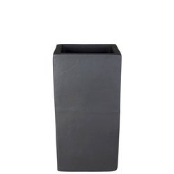 ANTHRACITE SQUARE 36x36/68 donica wysoka kamienna grafitowa