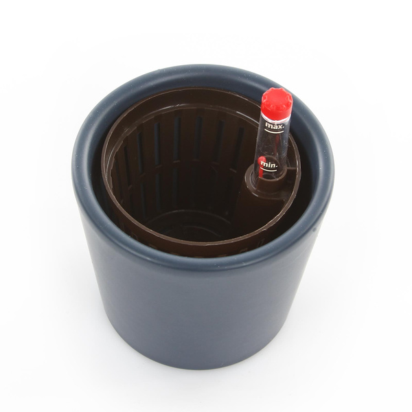 Zestaw do hydroponiki Leni 5/5 Vasa mini osłonka ceramiczna ciemnoniebieska