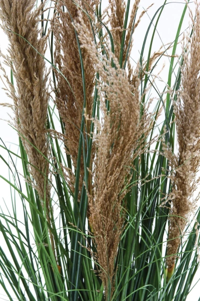 Sztuczna trawa trzcinowa gęsta 110 cm w doniczce