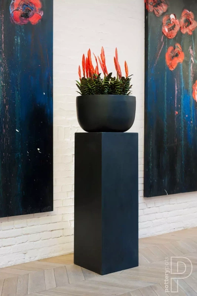 Sunny M 33/20,5 czarna misa kamienna