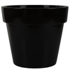 SIMPLE 40/35 donica lakierowana okrągła czarna