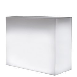 KUBE CASETTA HIGH SLIM 80x25/70 donica podświetlana wysoka na taras