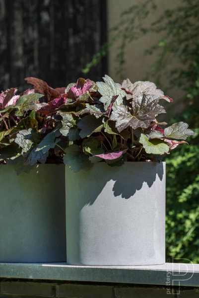 Max S 30/30 doniczka cylindryczna szara