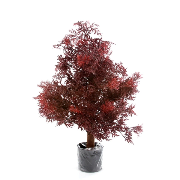 Sztuczna Aralia Ming 90 cm burgund UV
