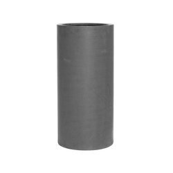 Klax L 40/80 wysoka donica cylindryczna szara