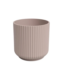 Luna 18/17 cylindryczna osłonka w prążki delikatny róż