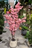 Sztuczne drzewko Wiśnia japońska 175 cm różowa