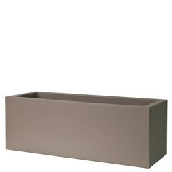 KUBE CASETTA 100x40/40 donica prostokątna niska taupe