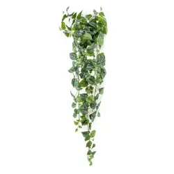 Sztuczny Scindapsus Pictus pnący 120 cm zielono-szary