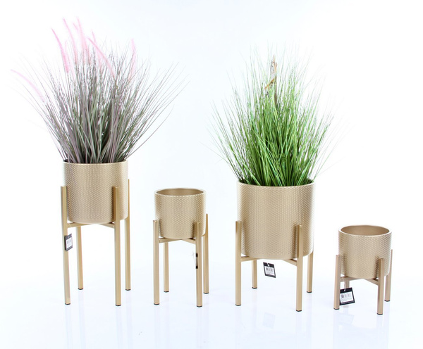 ASCOT 13,5/14 cm złoty stojak na kwiaty i doniczki