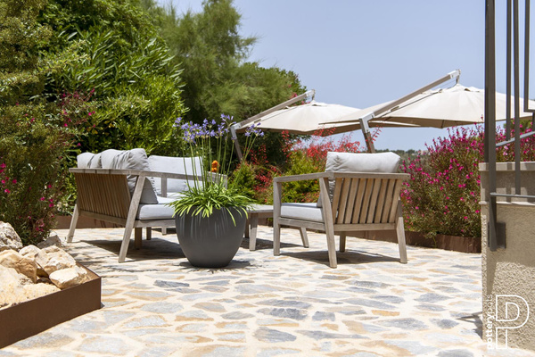 Jesslyn S 50/44 szara donica betonowa