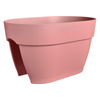 Vibia Flower Bridge 40 doniczka na balustradę różowa dusty pink