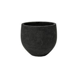 Mini Orb M 25/21 czarna doniczka kulista