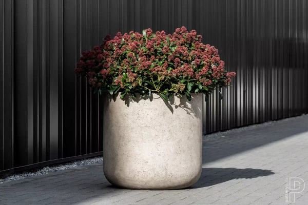 Jumbo Charlie XXS 53/51 duża donica kamienna beżowa