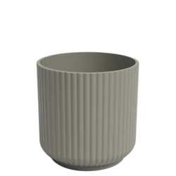 Luna 18/17 cylindryczna osłonka w prążki taupe