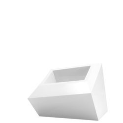 FAZ XL VONDOM 82x63/60 duża donica designerska biała