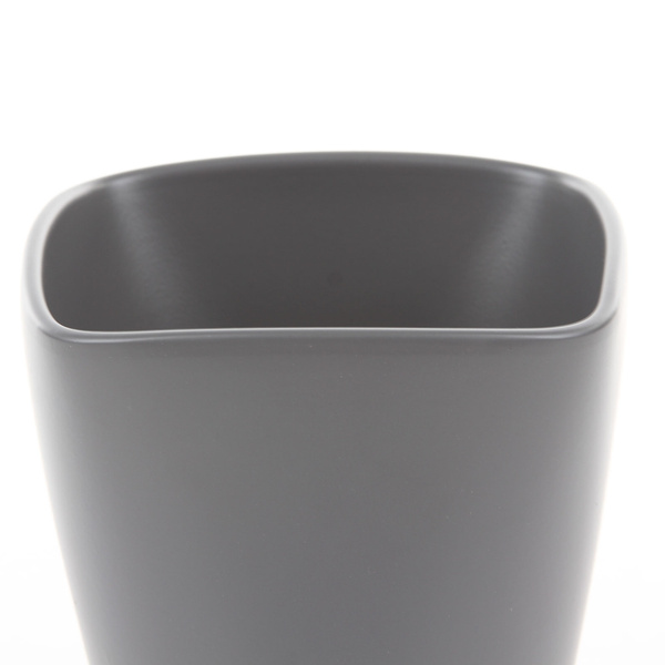 QUARTA ORCHID 13/17 ceramiczna doniczka do storczyków popielata