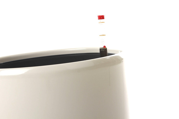 Zestaw do hydroponiki 22/19 Venus osłonka ceramiczna kremowa z połyskiem