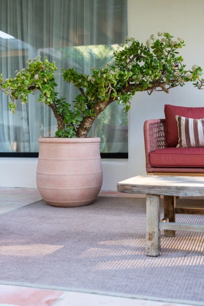 Nika L 52/52 ceglana donica kamienna