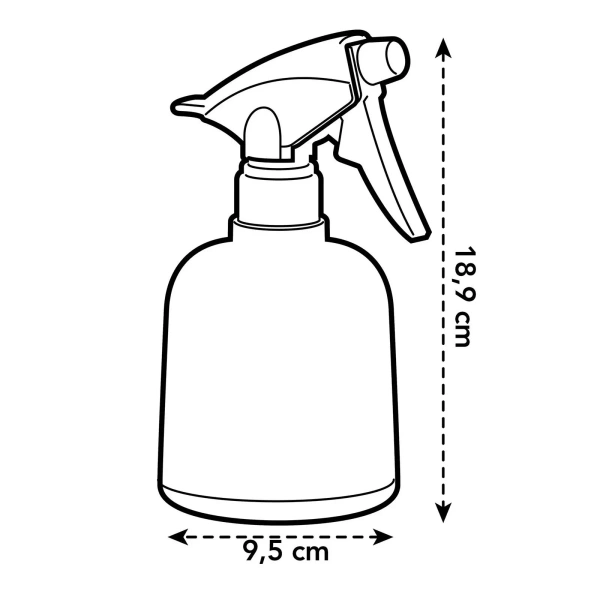 Spryskiwacz do roślin Elho B.For Soft 0,6l różowy