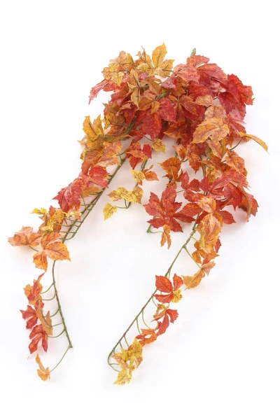 Sztuczny Klon wiszący 90 cm jesienny pomarańczowy