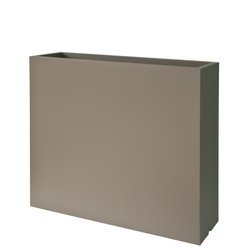 KUBE CASETTA HIGH SLIM 80x25/70 donica prostokątna wysoka taupe