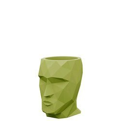 ADAN NANO Vondom 13x17/18 doniczka głowa zielona pistacjowa