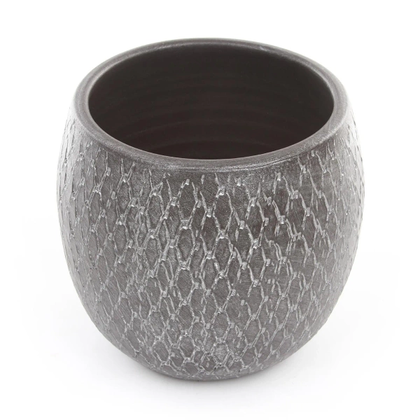 Madeira 18/18 ceramiczna osłonka kula srebrno-szaro-brązowa