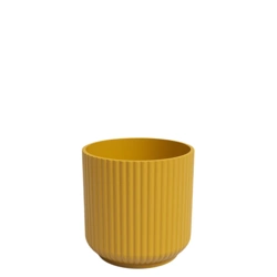 Luna 11/11 żółta osłonka w prążki ceramiczna