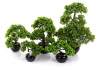 Sztuczny Bonsai Larch Modrzew 26 w czarnej doniczce ceramicznej