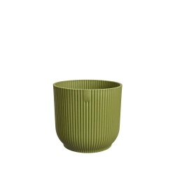 Vibes Fold Round 16 zielona osłonka w paski fern green