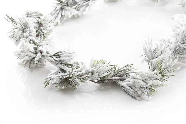 Sztuczna Sosna girlanda ośnieżona pnącze 180 cm