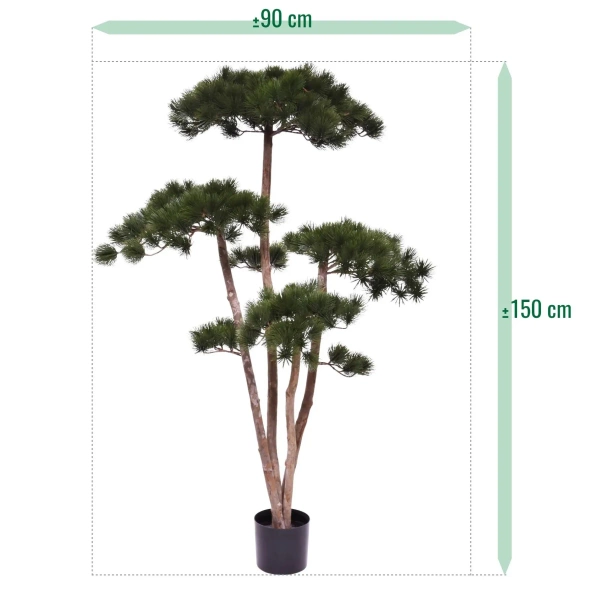 Sztuczny Bonsai Pinia 150 cm deluxe