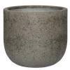 Cody M 30/27 szarobrązowa cylindryczna donica kamienna dioriet grey