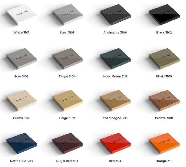 VASES VONDOM 55/45 donica designerska geometryczna KOLOR lakierowany NA ZAMÓWIENIE