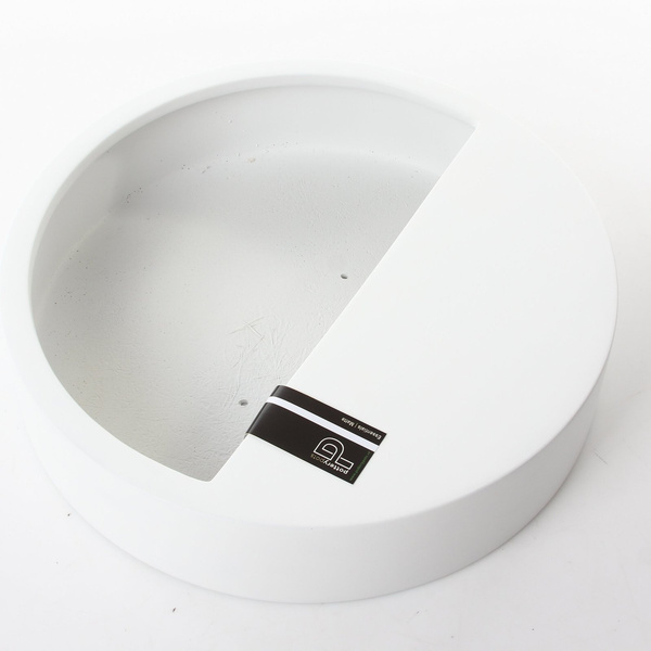 Wally XS 30/9 doniczka na ścianę biała matowa wisząca kamienna