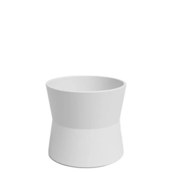 Diana 14/13 designerska osłonka ceramiczna biała