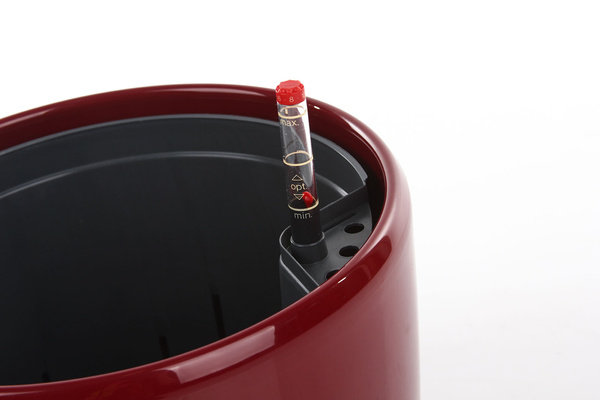 Zestaw do hydroponiki 22/19 Venus osłonka ceramiczna czerwona z połyskiem